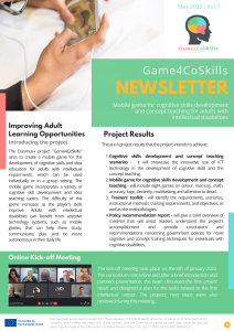 Game4CoSkills newsletter has been released!!